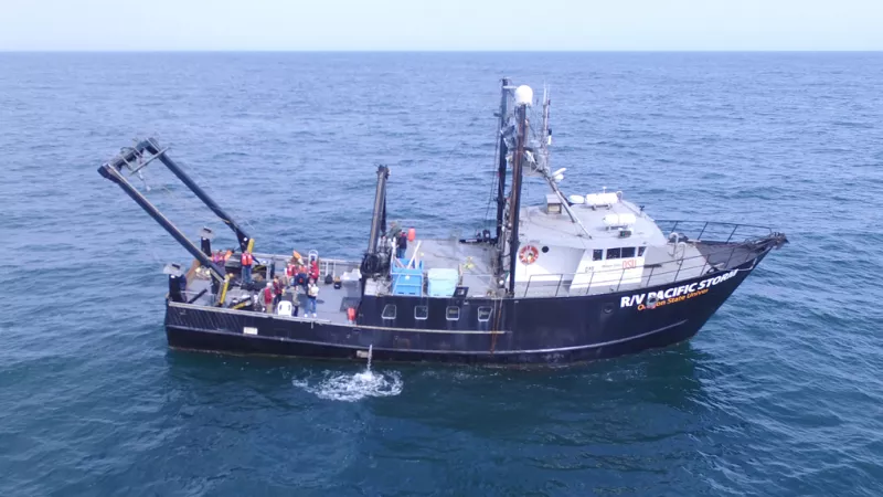 OSU's Pacific Storm ship